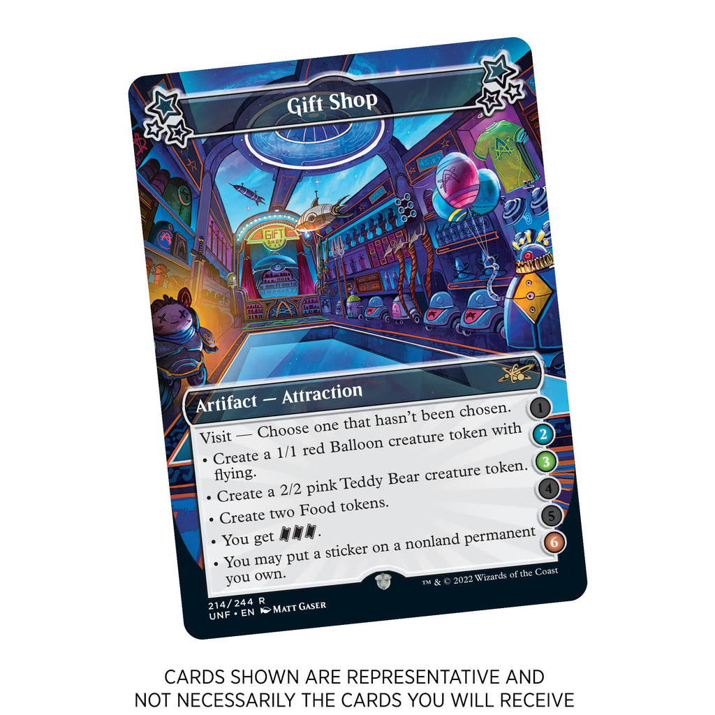 Wizards of the Coast Unfinity Collector Booster Box | 12 Packs + Box Topper (181 Magic Cards) - 2