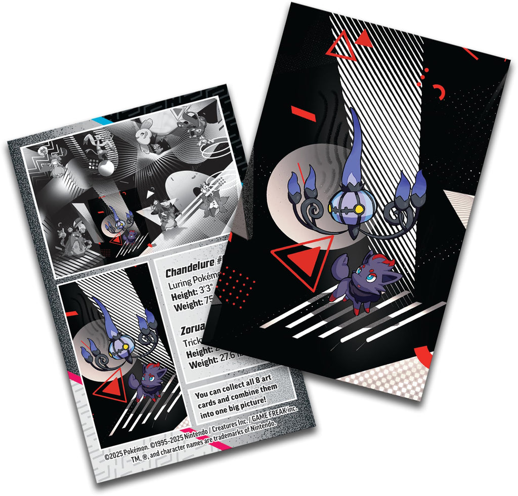 Pokémon TCG: Unova Mini Tin-Chandelure & Zorua - 3