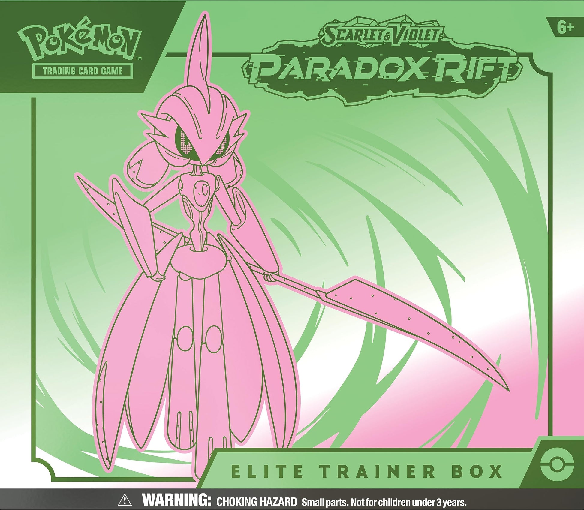 Pokemon TCG: SV4 Paradox Rift Elite Trainer Box - Iron Bundle - 4