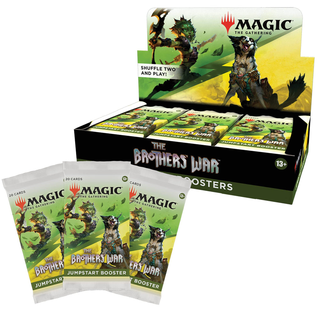 Magic: The Gathering The Brothers’ War Jumpstart Booster Box | 18 Packs (360 Magic Cards) - 3