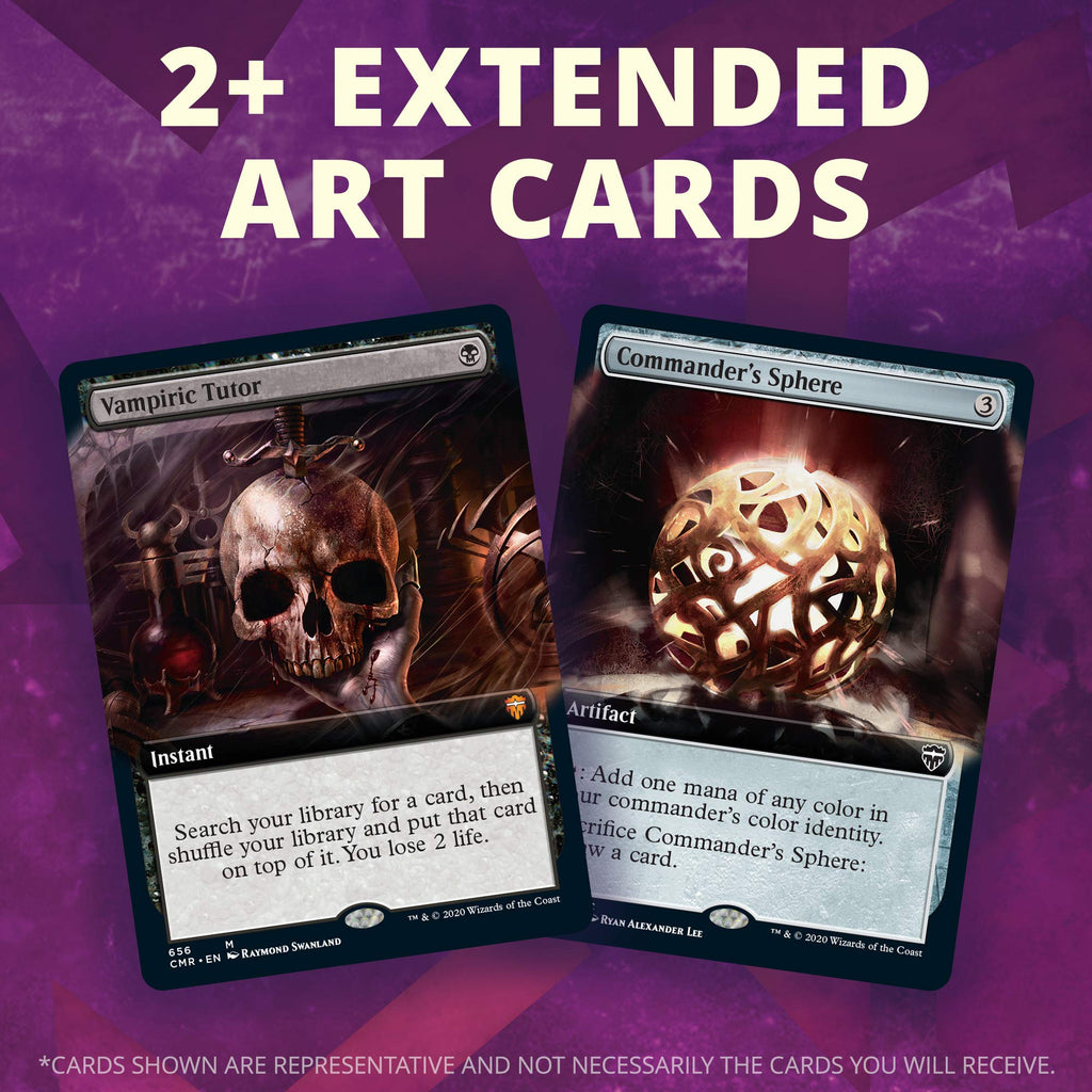 Magic: The Gathering Commander Legends Collector Booster Pack | 15 Cards | 5 Legends Per Pack | 13 Foils | Min. 2 Extended-Art Cards - 5