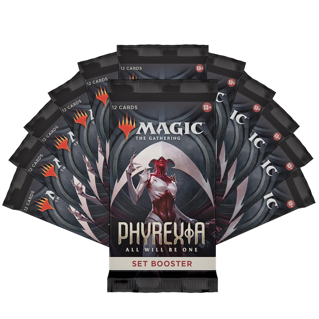 Magic Phyrexia: All Will Be One Bundle: Compleat Edition 1 Compleat Edition Booster, 12 Set Boosters, and Exclusive Accessories, Multicolor, D20100000 - 7