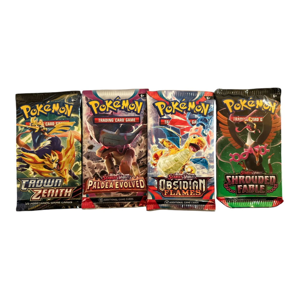 Pokemon Assorted boosters: 4 Packs - 2