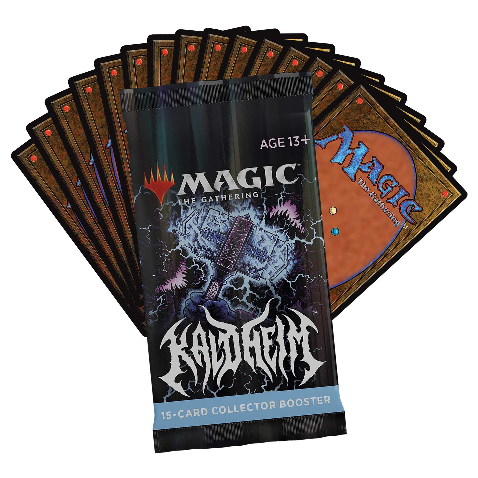 Magic: The Gathering Kaldheim Collector Booster Pack | 15 Magic Cards - 3
