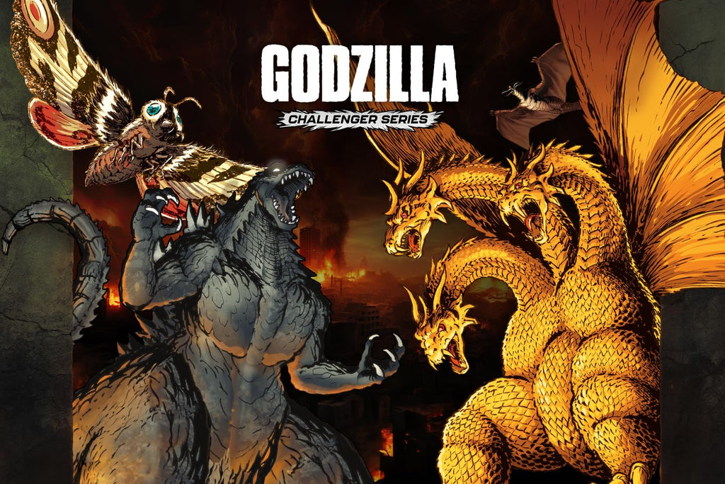 UniVersus Godzilla Challenger Series - King Ghidorah & Rodan Deck - 2 Character Decks, Ready to Play, Licensed, UVS Games - 3