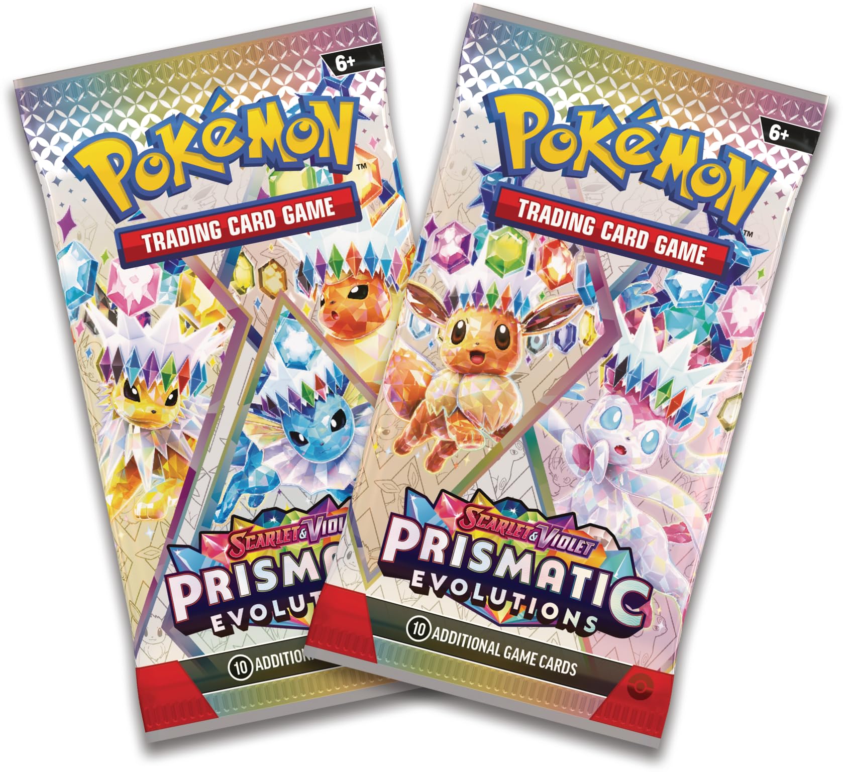 Pokémon TCG: Scarlet & Violet—Prismatic Evolutions Mini Tin – Leafeon (2 Booster Packs & 1 Coin) - 5