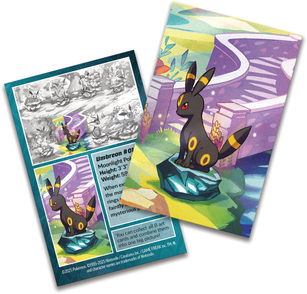 Pokemon TCG: Scarlet & Violet —Prismatic Evolutions Mini Tin - Umbreon (2 Booster Packs & 1 Coin) - 4