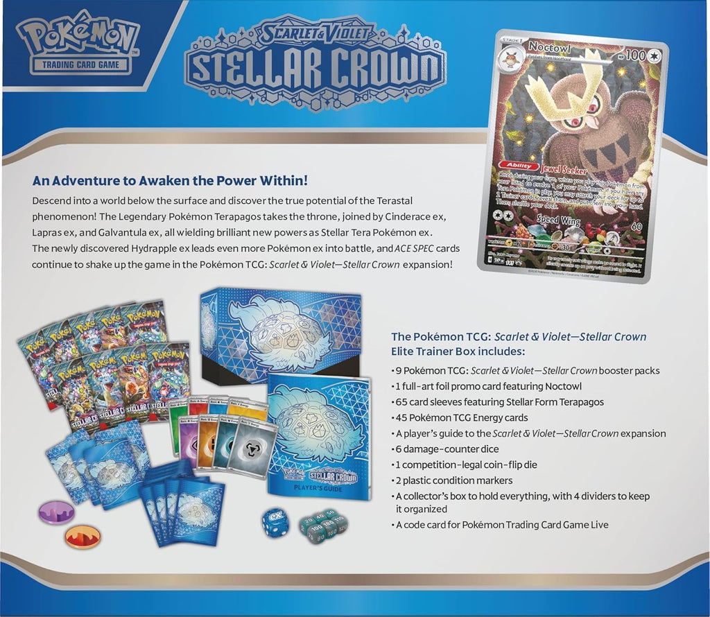 Pokemon TCG: Scarlet & Violet - Stellar Crown Pokemon Center Elite Trainer Box - 2