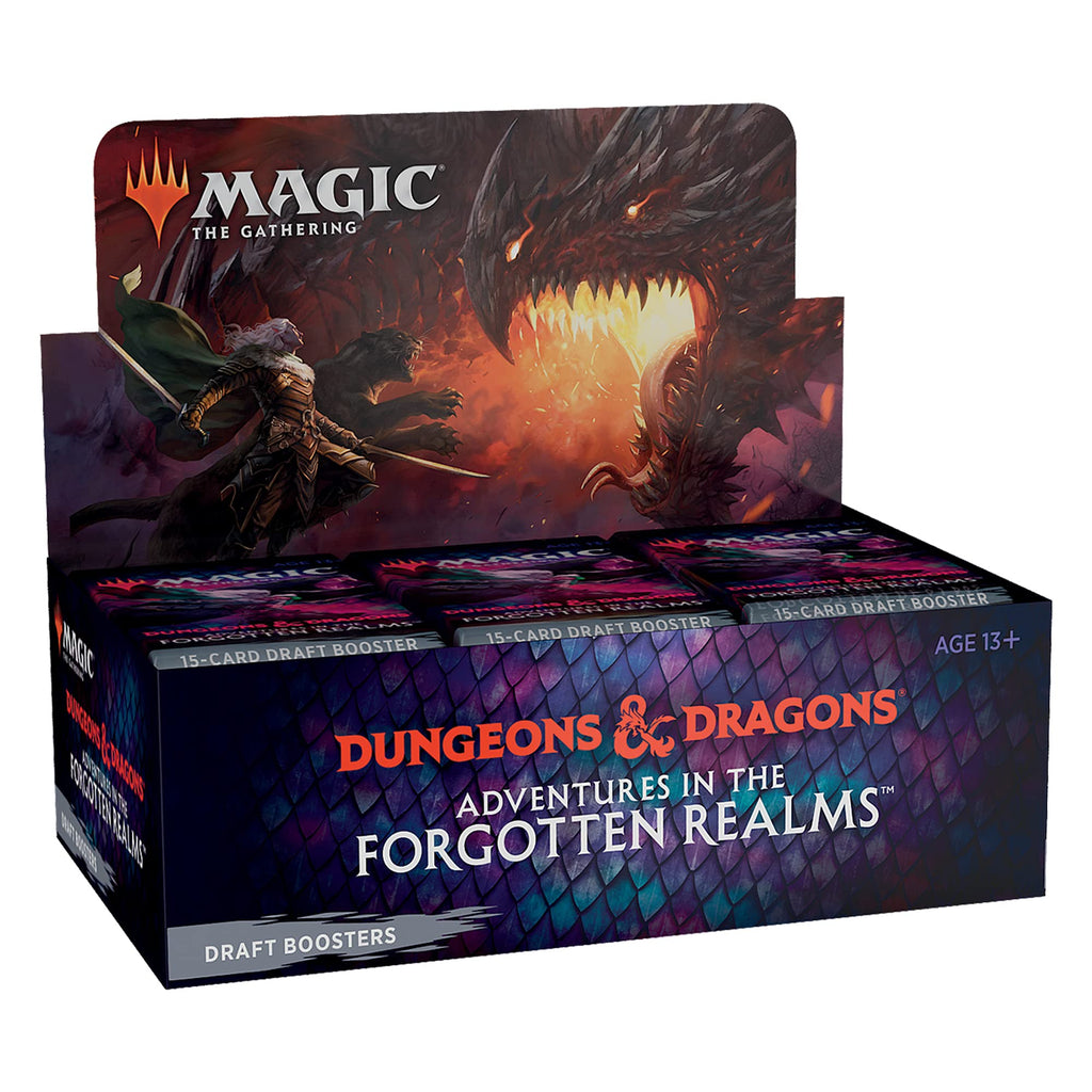 Magic The Gathering Adventures in The Forgotten Realms Draft Booster Box, 36 Packs - 3
