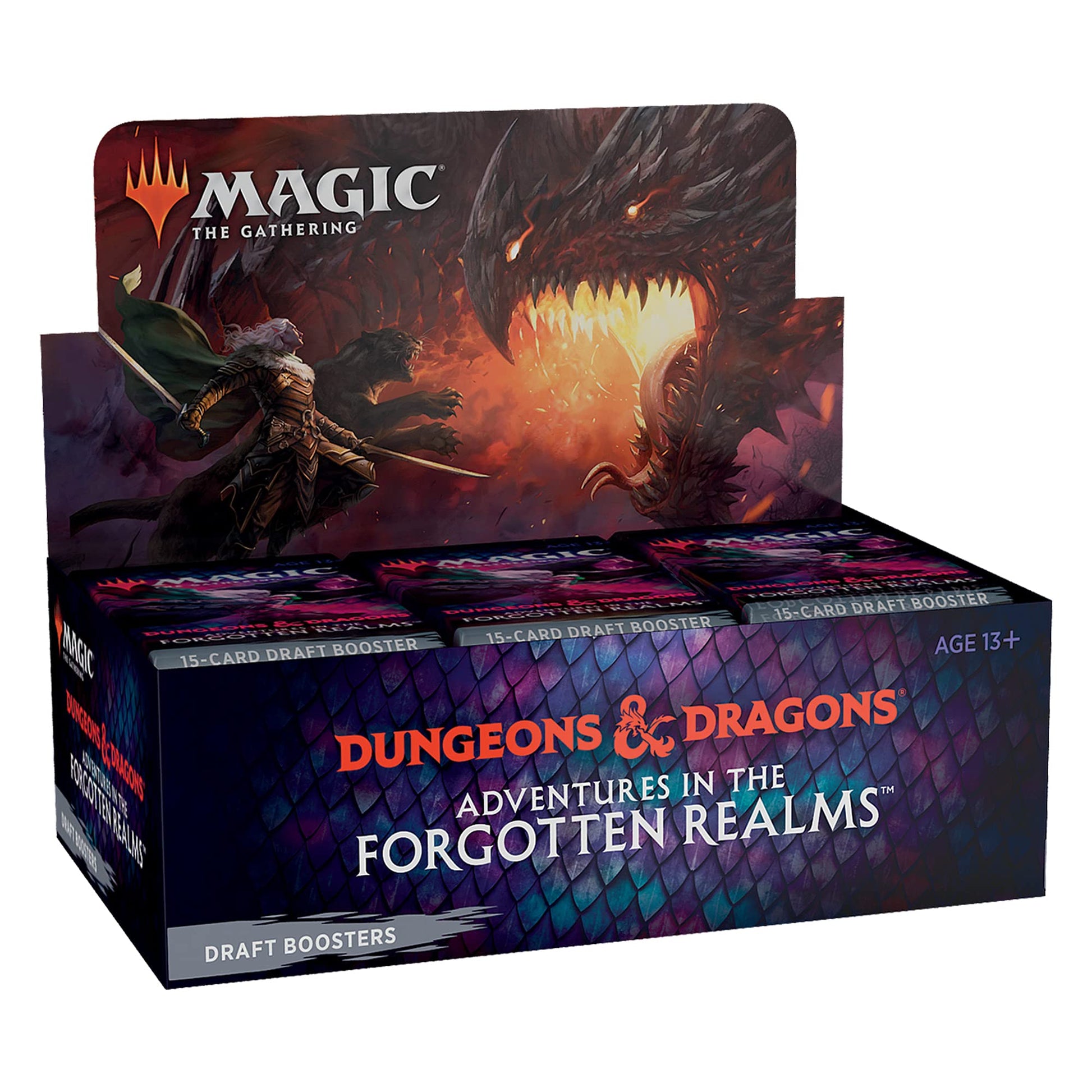 Magic The Gathering Adventures in The Forgotten Realms Draft Booster Box, 36 Packs - 3