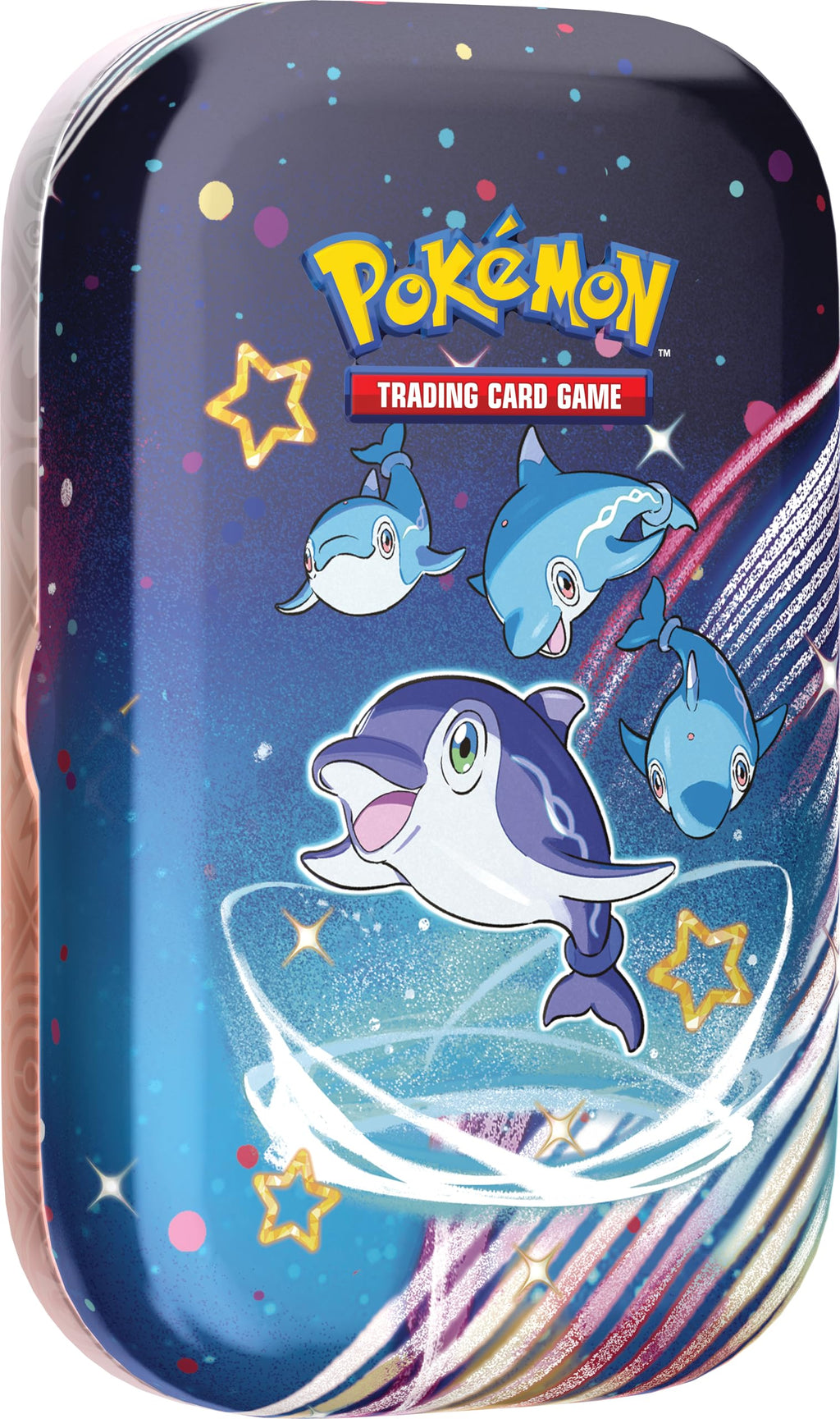 Pokémon TCG: Scarlet & Violet—Paldean Fates Mini Tin – Finizen (2 Booster Packs, 1 Sticker & 1 Art Card)