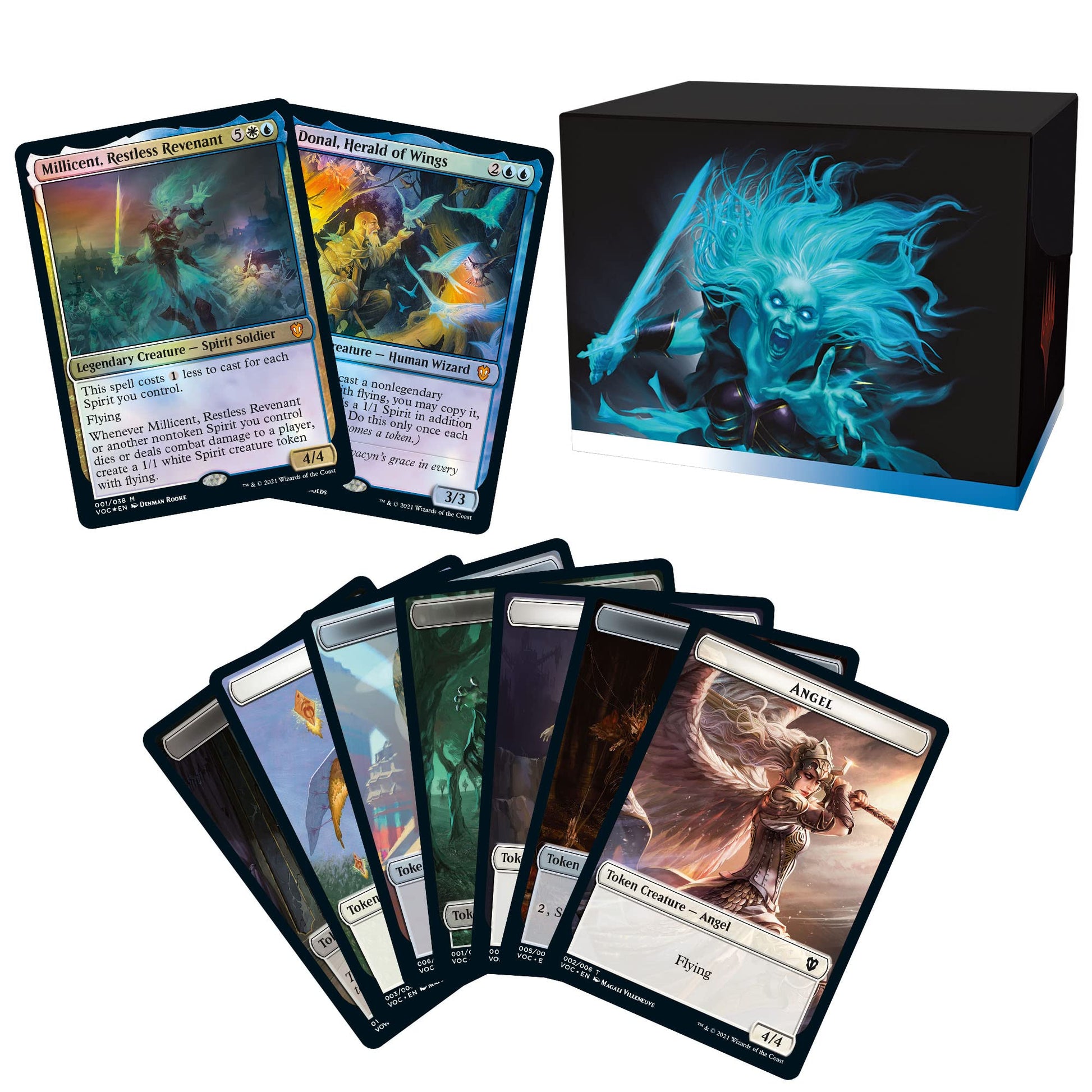 Magic: The Gathering Innistrad: Crimson Vow Commander Deck – Spirit Squadron (White-Blue) - 7