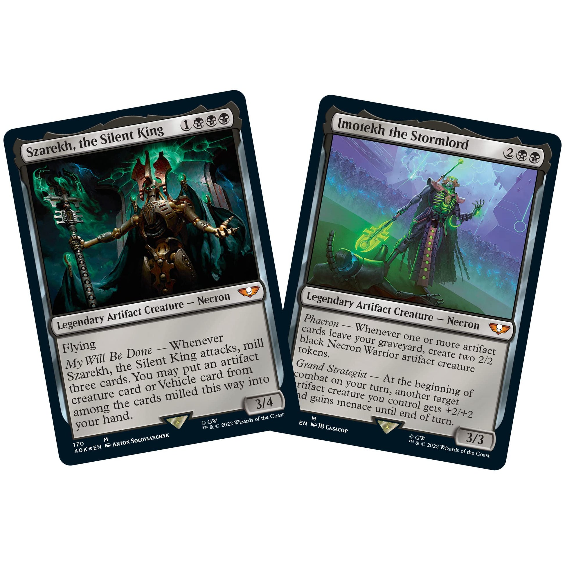 Magic: The Gathering Universes Beyond: Warhammer 40,000 Commander Deck – Necron Dynasties - 4