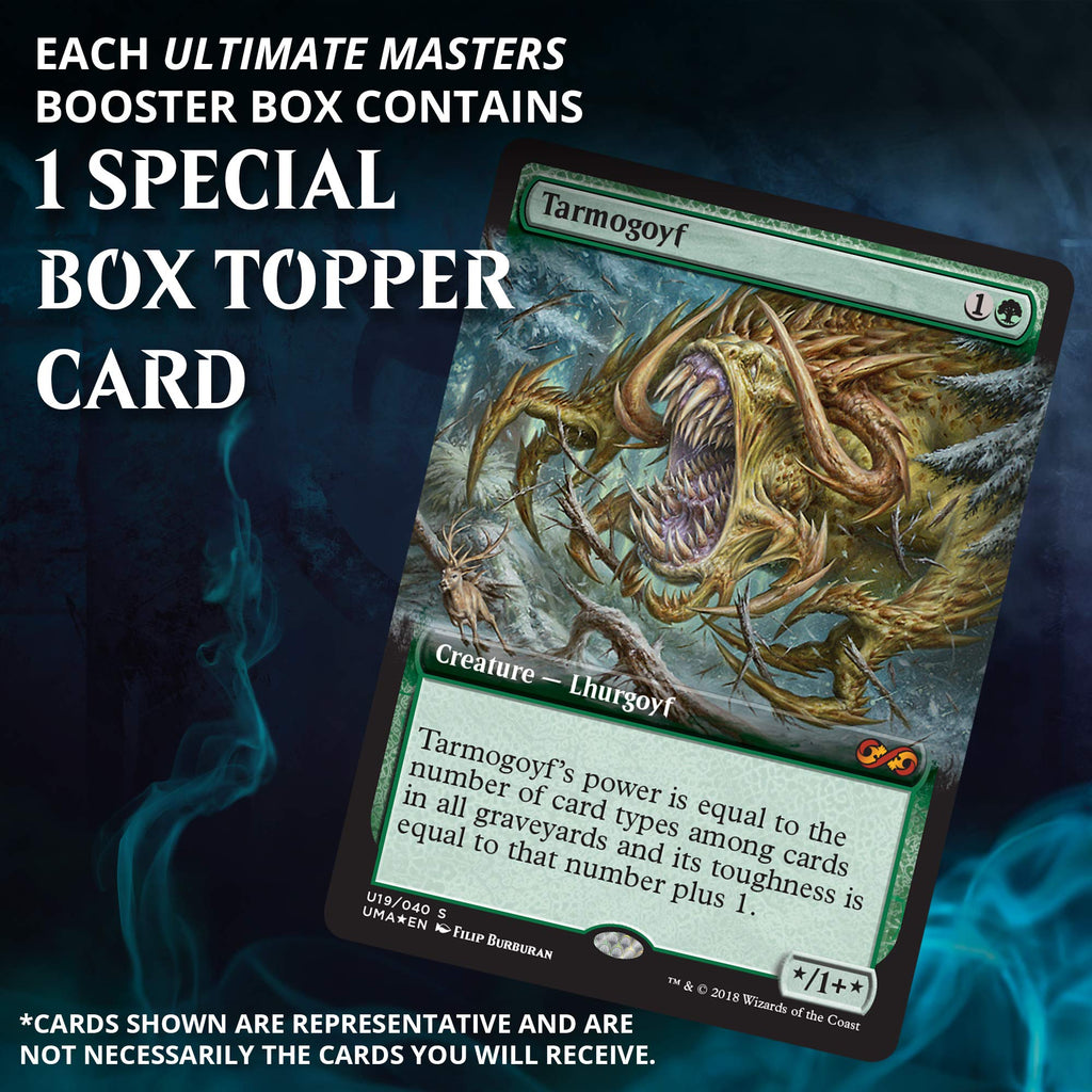 Magic: The Gathering Ultimate Masters Booster Box | 24 Booster Packs (360 Cards) | 1 Special Box-Topper Card - 2