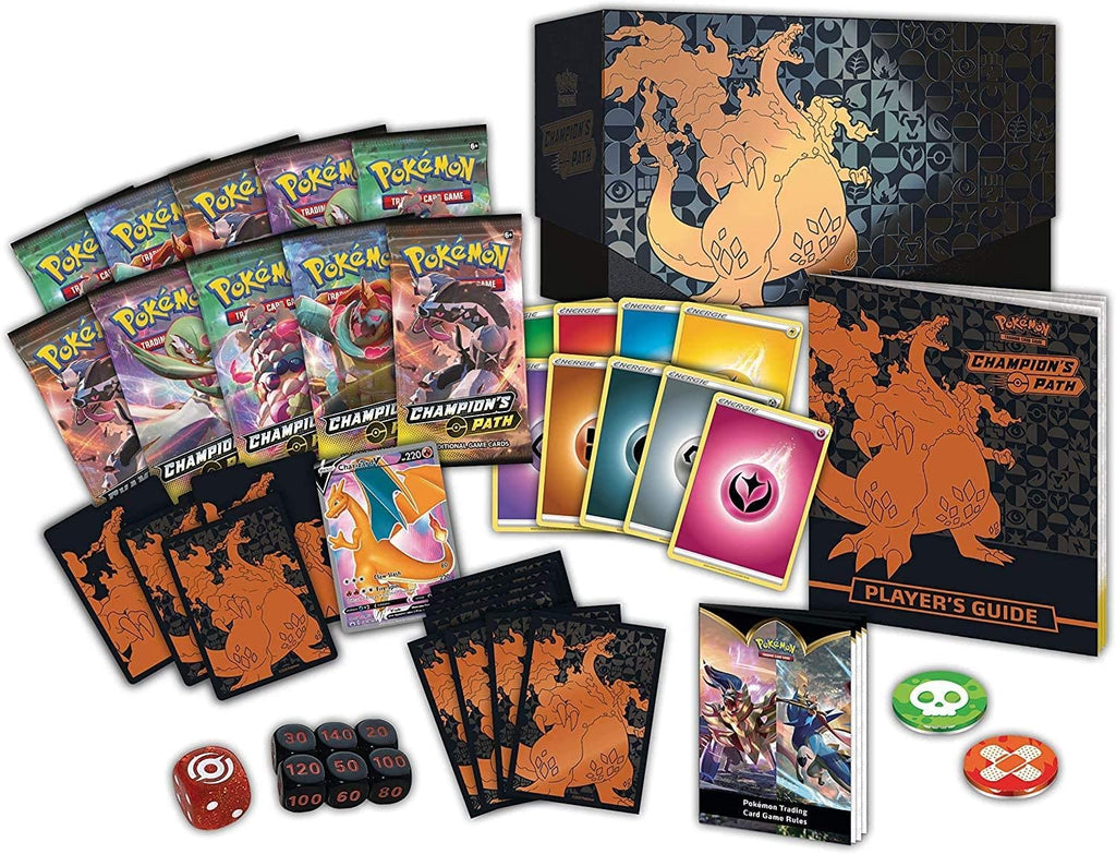 Pokemon TCG Champion's Path Elite Trainer Booster Box - 10 Booster Packs Plus More! - 3