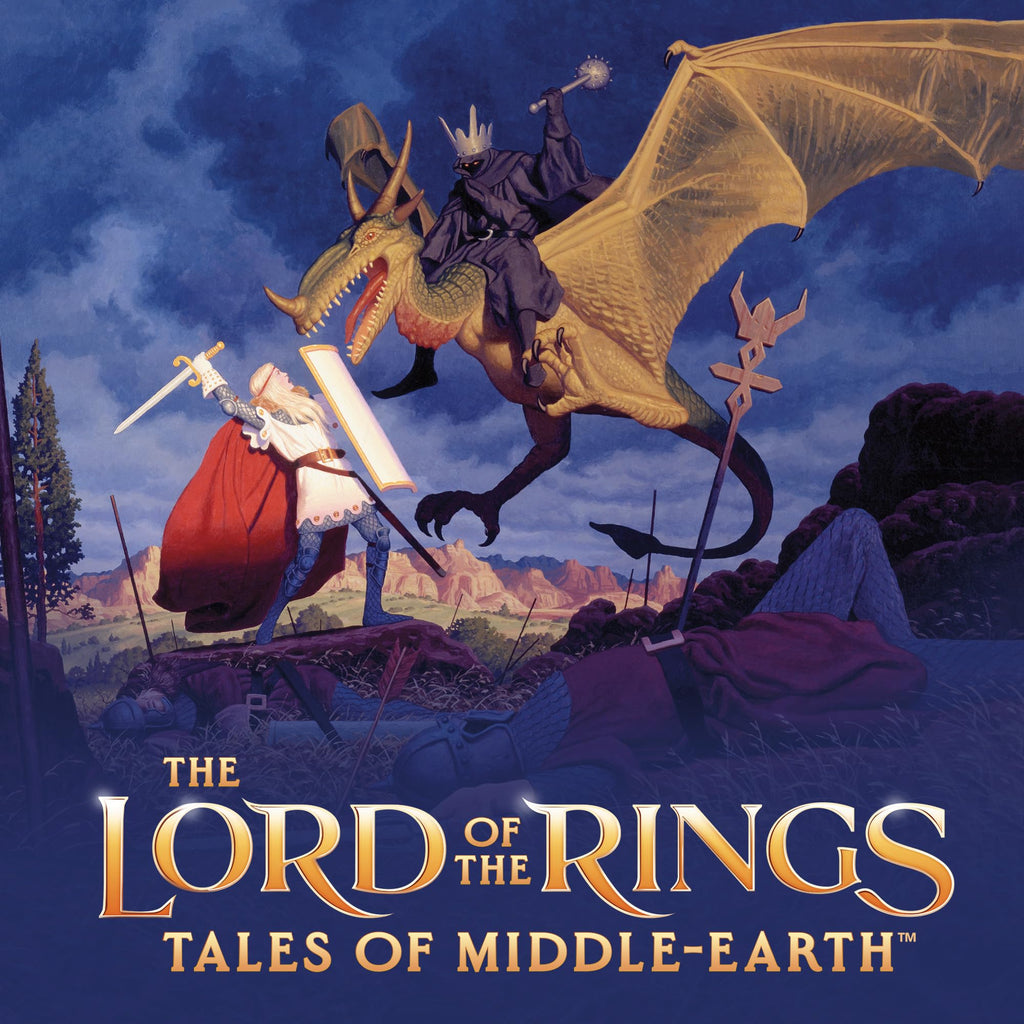 Magic: The Gathering The Lord of The Rings: Tales of Middle-Earth Scene Box - Gandalf in Pelennor Fields (6 Scene Cards, 6 Art Cards, 3 Set Boosters + Display Easel) - 2
