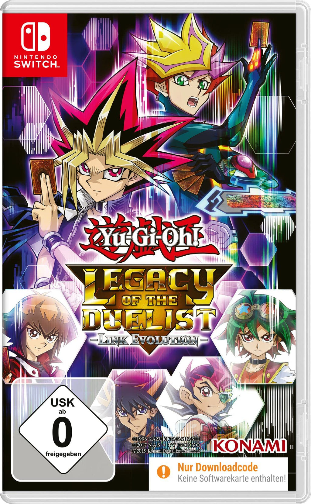 Konami Yu-Gi-Oh! Legacy Of The Duelist Nintendo Switch - Code in Box (Nintendo Switch)