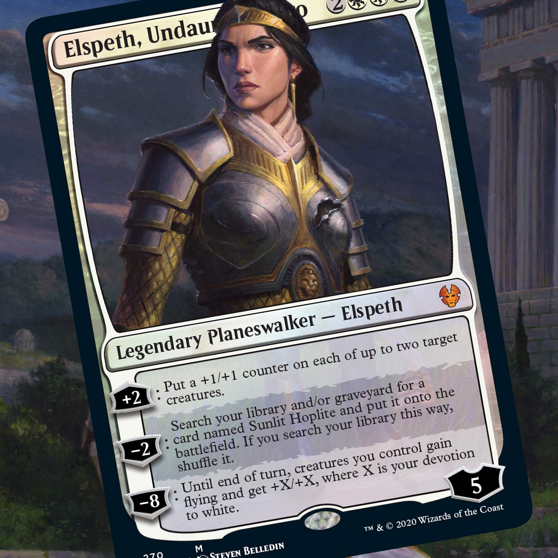 Magic: The Gathering Elspeth, Undaunted Hero Planeswalker Deck | Theros Beyond Death | 60-Card Starter Deck - 5