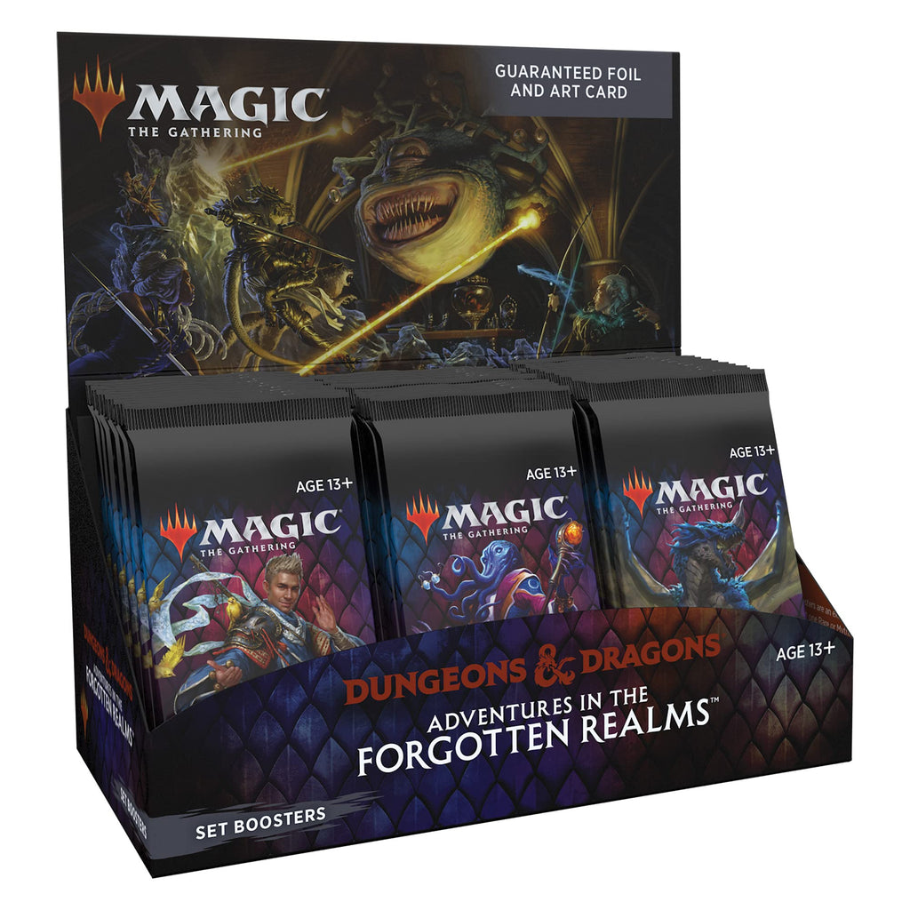 Magic: The Gathering Adventures in The Forgotten Realms Set Booster Box, 30 Packs, for ages 13+ - 3