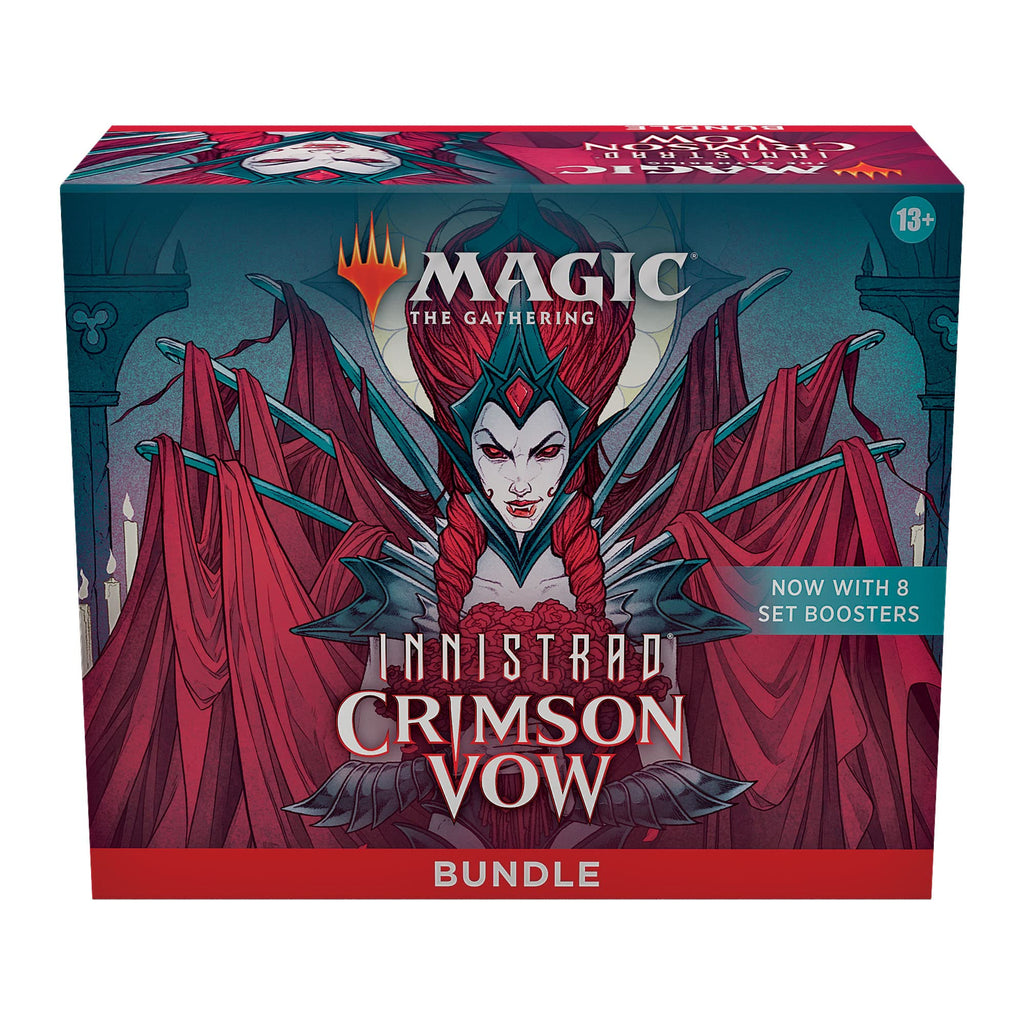 Magic: The Gathering Innistrad: Crimson Vow Bundle | 8 Set Boosters + Accessories - 2