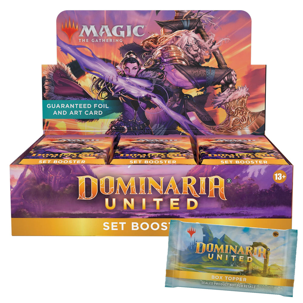 Magic: The Gathering Dominaria United Set Booster Box | 30 Packs + Box Topper Card (361 Magic Cards) - 2