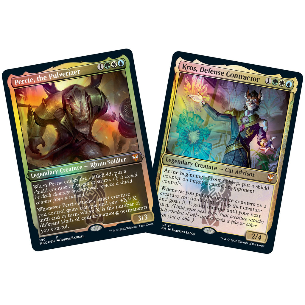 Magic: The Gathering Streets of New Capenna Commander Deck – Bedecked Brokers + Collector Booster Sample Pack - 6