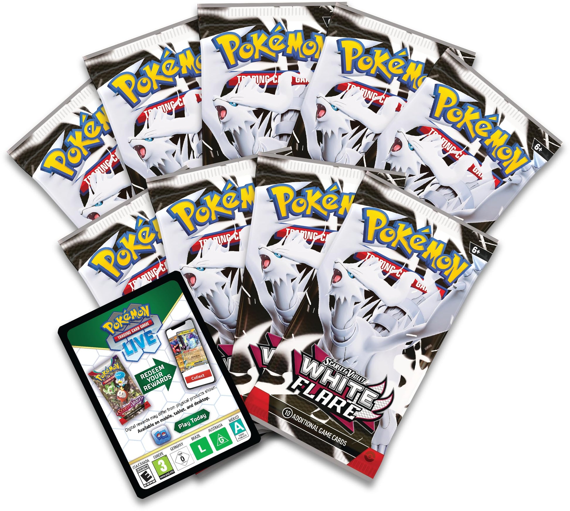 Pokemon TCG Scarlet & Violet 10.5 White Flare Elite Trainer Box - 3