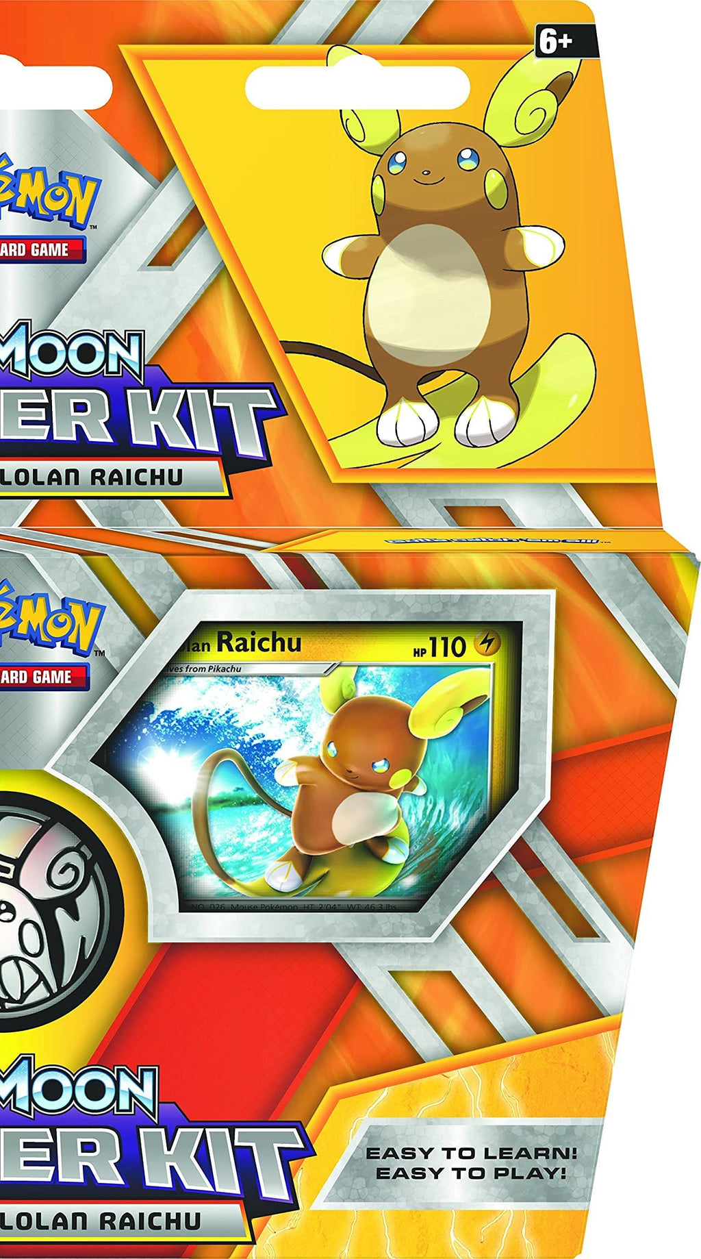 Pokémon TCG: Sun & Moon Trainer Kit Lycanroc & Alolan Raichu Card Game - 2