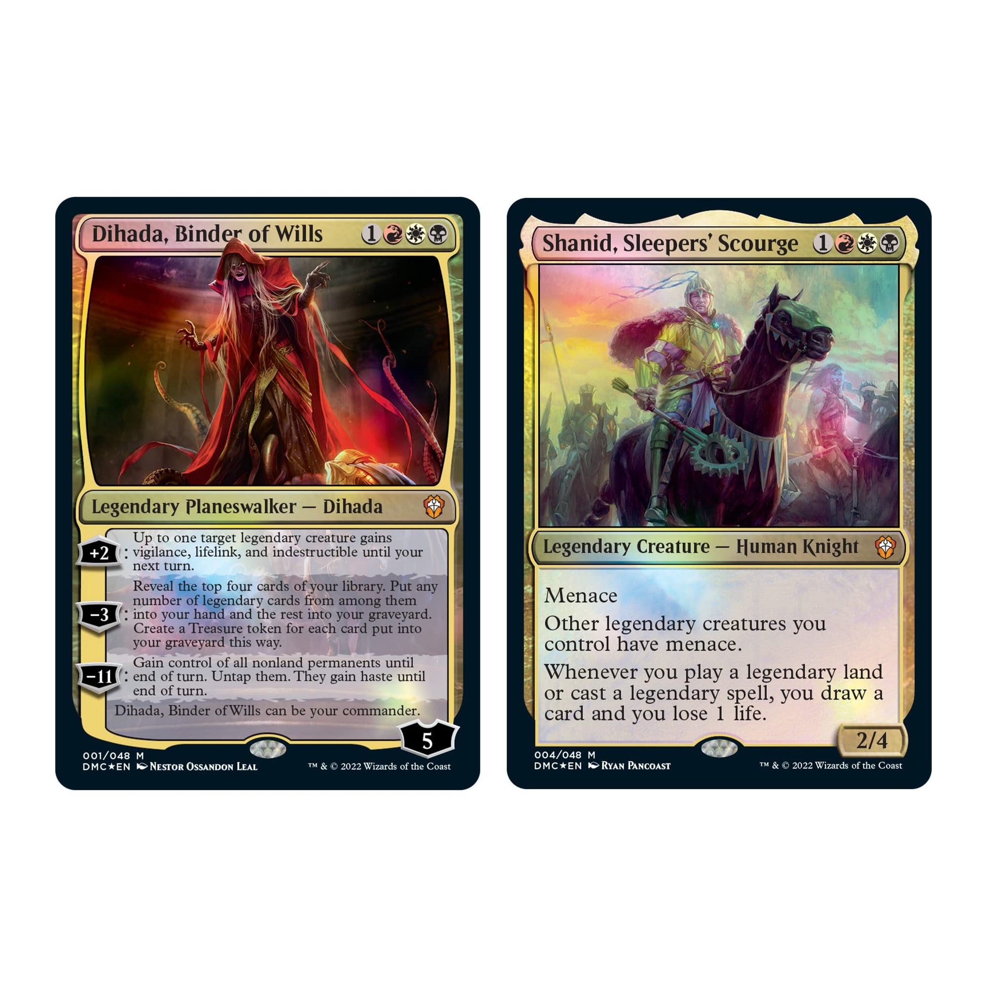 Magic: The Gathering Dominaria United Commander Deck – Legends' Legacy + Collector Booster Sample Pack - 5