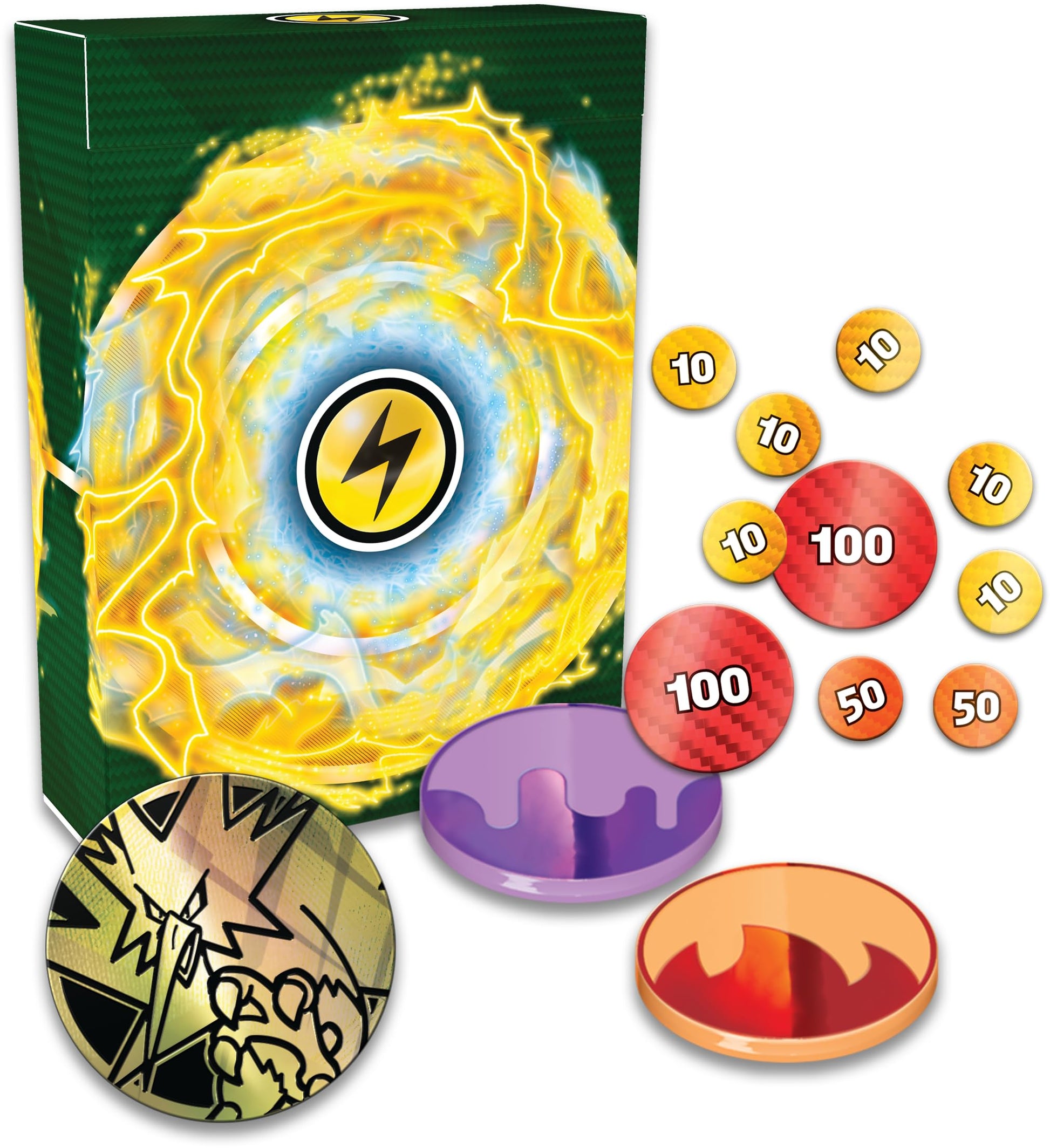 Pokémon TCG: Zapdos ex Deluxe Battle Deck (Ready-to-Play 60-Card Deck & Accessories) - 2