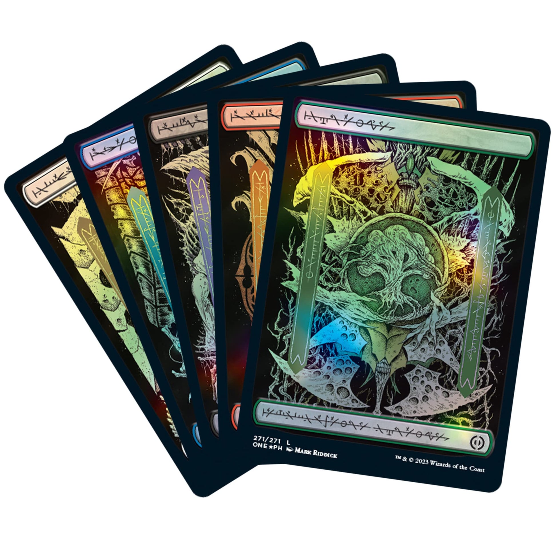 Magic Phyrexia: All Will Be One Bundle: Compleat Edition 1 Compleat Edition Booster, 12 Set Boosters, and Exclusive Accessories, Multicolor, D20100000 - 4