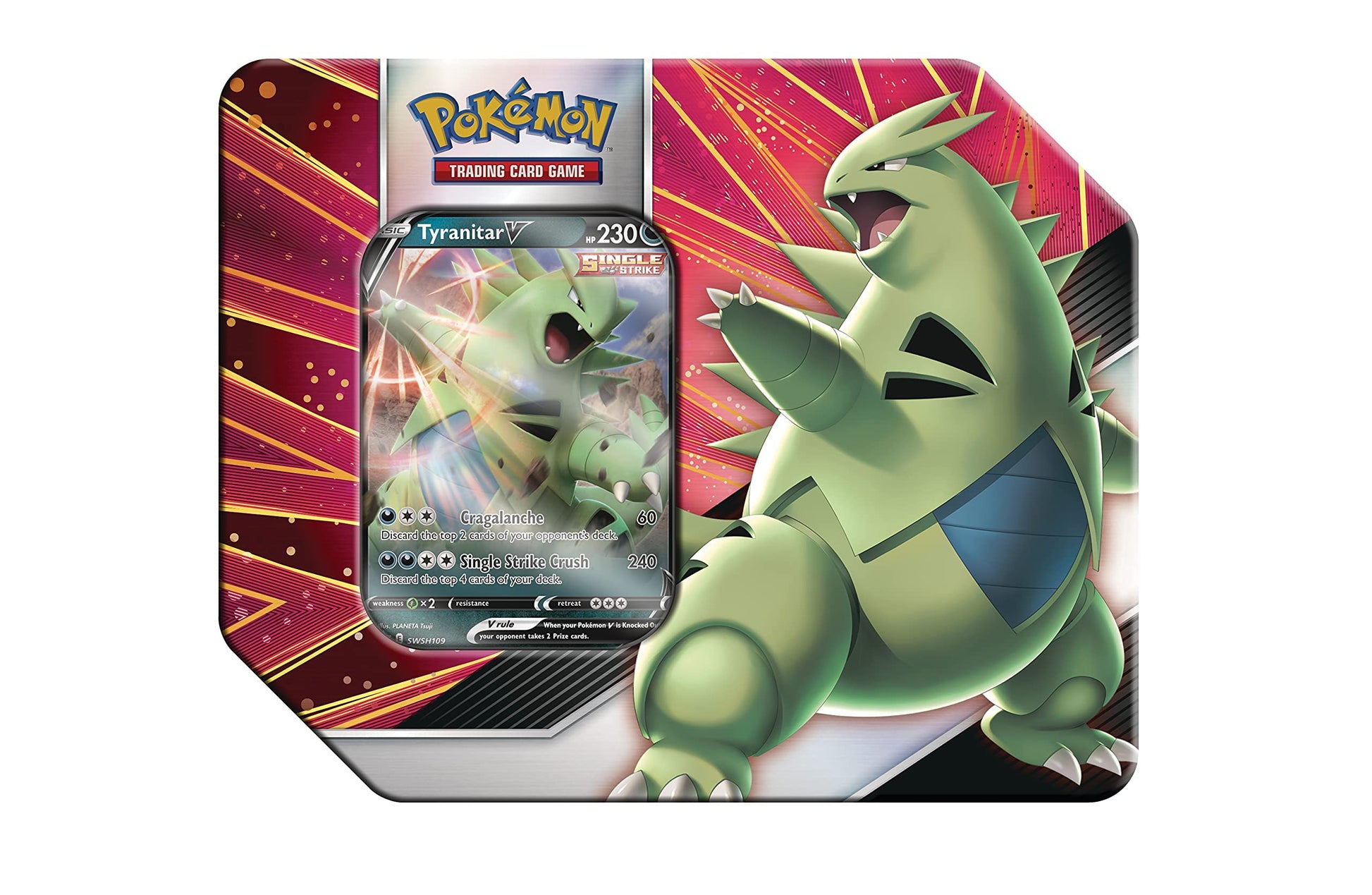 Pokemon 2021 Summer V Strikers Tin - Tyranitar - 2