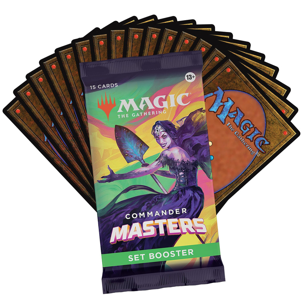Magic The Gathering Commander Masters Set Booster Box - 24 Packs (360 Magic Cards) - 5