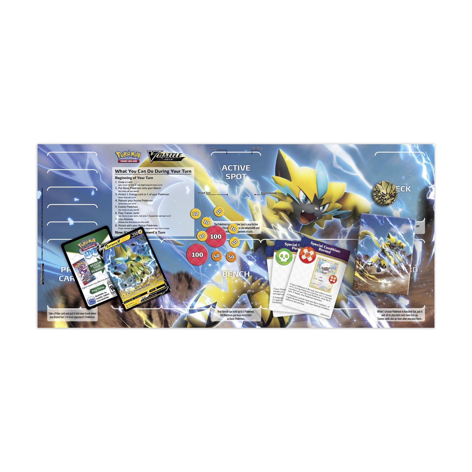 Pokémon TCG: Zeraora V Battle Deck (60 Cards, Ready to Play) - 3