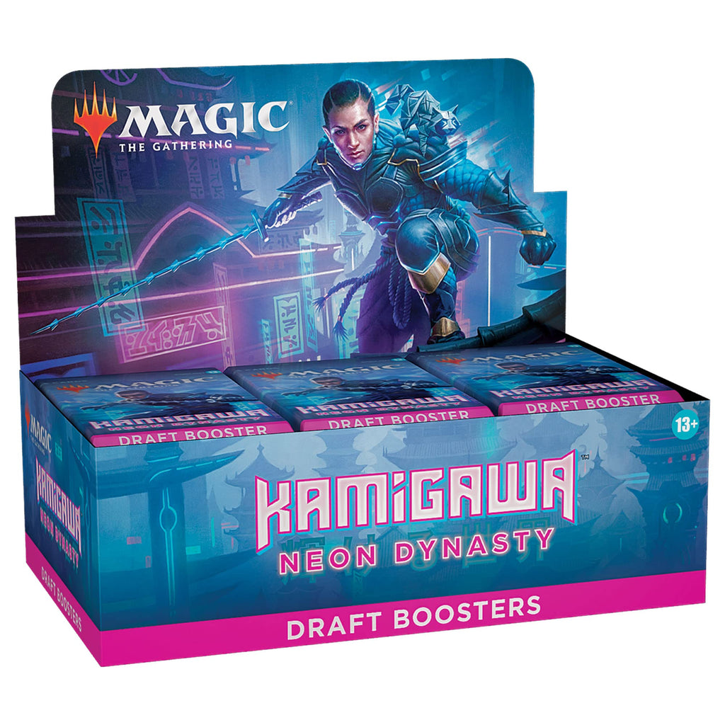 Magic: The Gathering Kamigawa: Neon Dynasty Draft Booster Box | 36 Packs (540 Magic Cards) - 2
