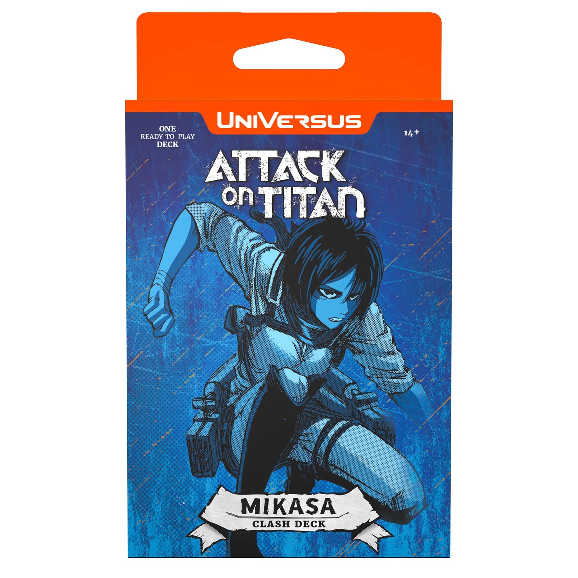 UniVersus Attack on Titan: Battle for Humanity - Clash Deck Mikasa - Ready to Play Character Deck, Deck-Building Collectible Card Game, AOT Licensed - 3