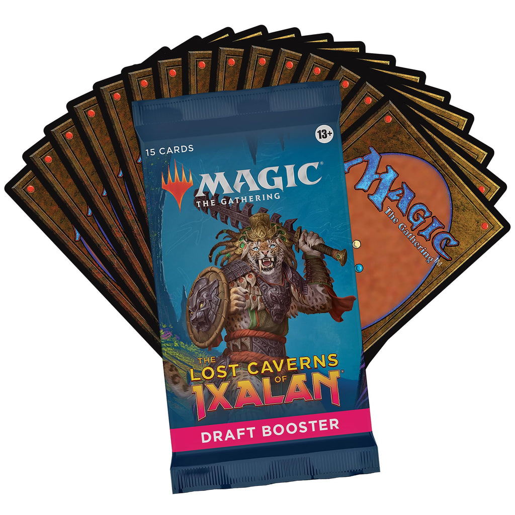 Magic: The Gathering The Lost Caverns of Ixalan Draft Booster Box - 36 Packs + 1 Box Topper Card (541 Magic Cards) - 5