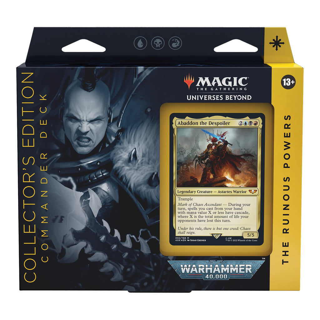 Magic: The Gathering Universes Beyond Warhammer 40,000 Collector’s Edition Commander Deck Bundle – Includes all 4 Decks - 5