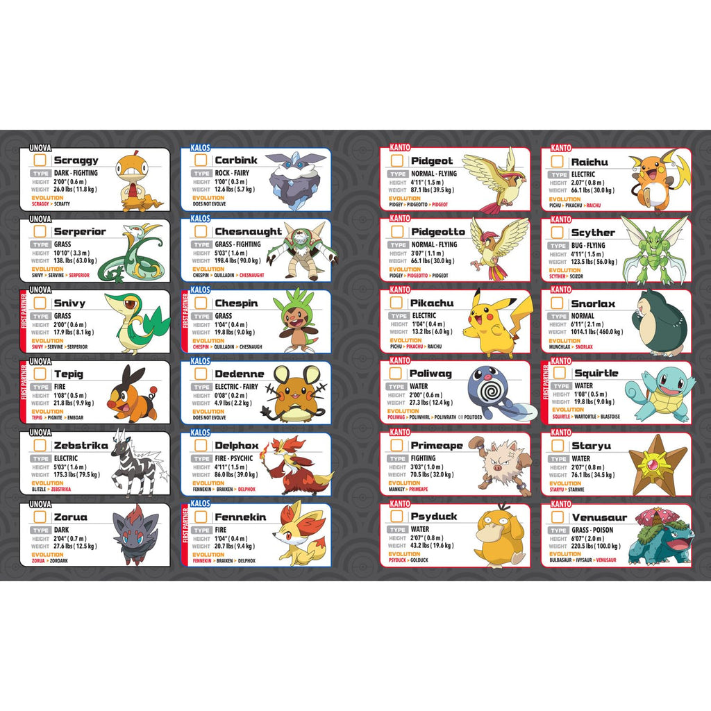 Pokemon Trainer Guess - Ash Adventures - Electronic Guessing Game, Collect 150 Pokemon, Field Guide, Talk to Your Light & Sound Poke Ball, Kids 6+ Brown Box Packaging - 7