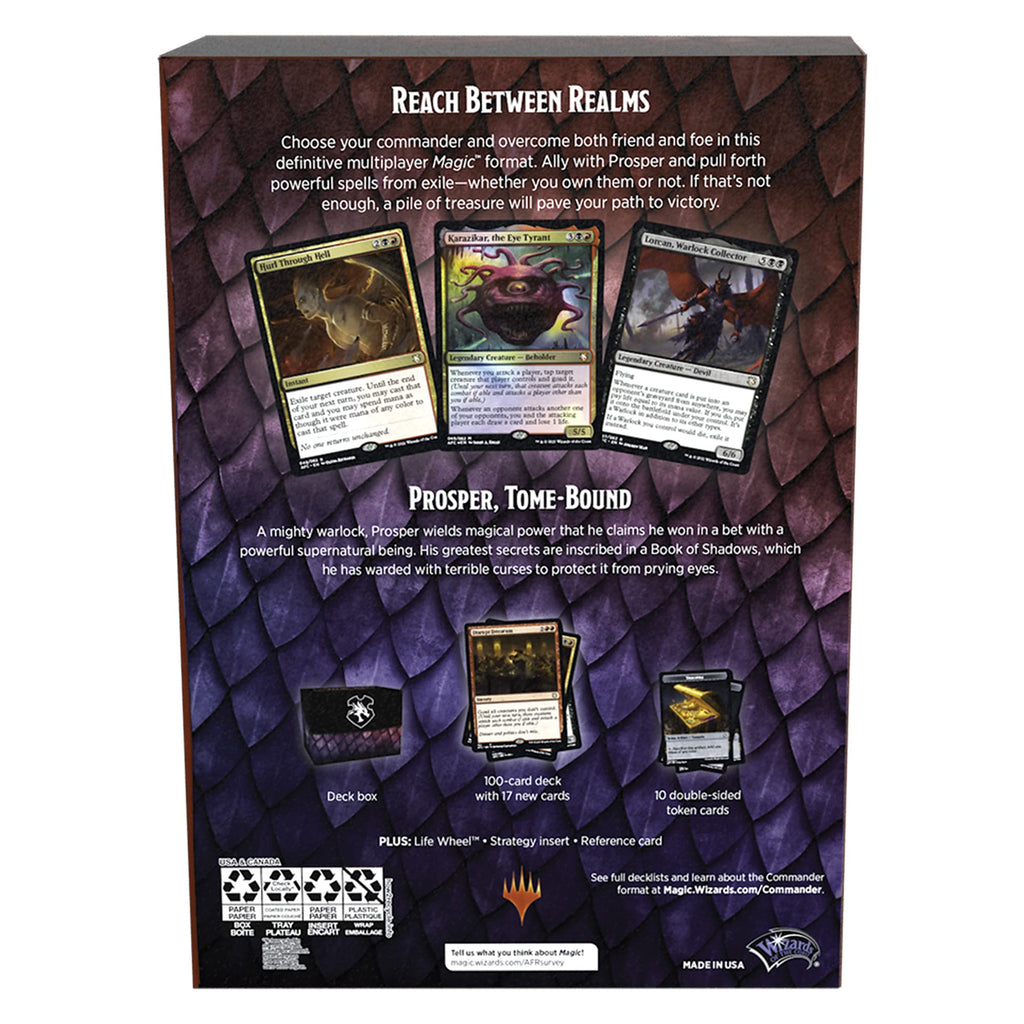 Magic: The Gathering Adventures in The Forgotten Realms Commander Deck – Planar Portal (Red-Black) - 3