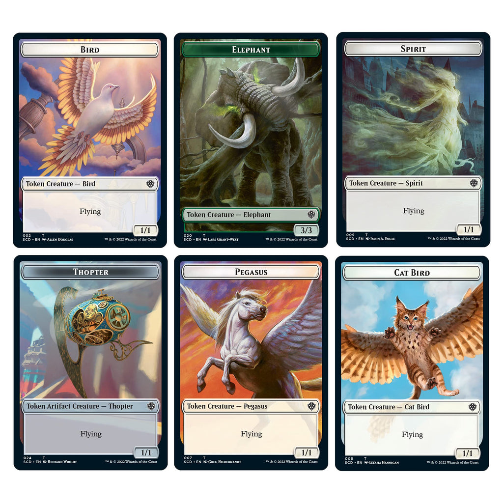 Magic: The Gathering Starter Commander Deck – First Flight (White-Blue) | Ready-to-Play Deck for Beginners and Fans | Ages 13+ | Collectible Card Games - 4