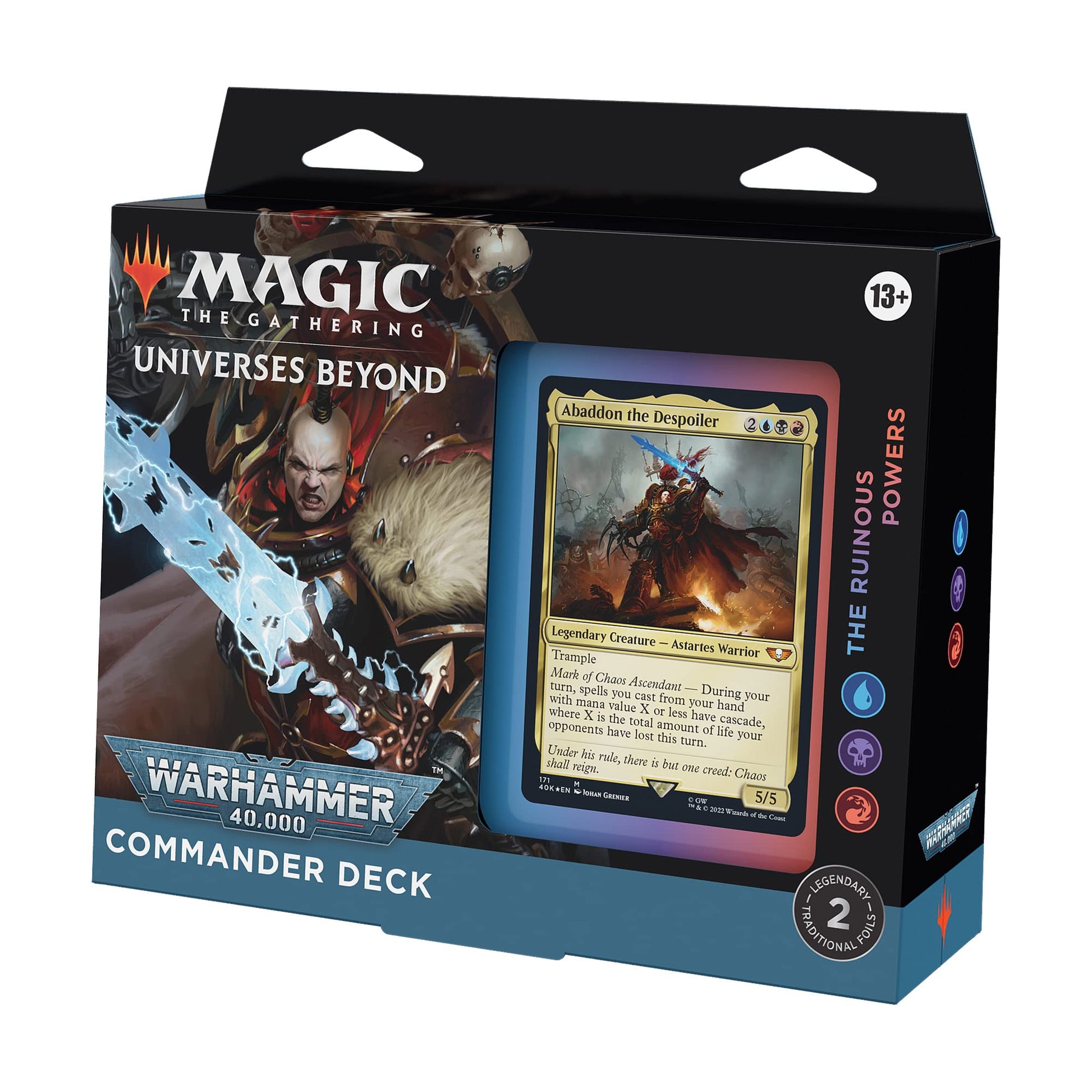 Magic: The Gathering Universes Beyond: Warhammer 40,000 Commander Deck – The Ruinous Powers - 6
