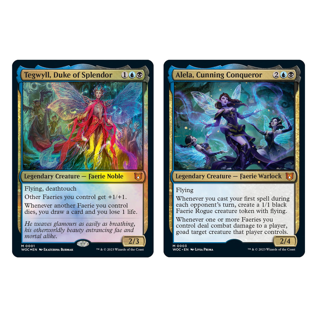 Magic: The Gathering Wilds of Eldraine Commander Deck - FAE Dominion (100-Card Deck, 2-Card Collector Booster Sample Pack + Accessories) - 5