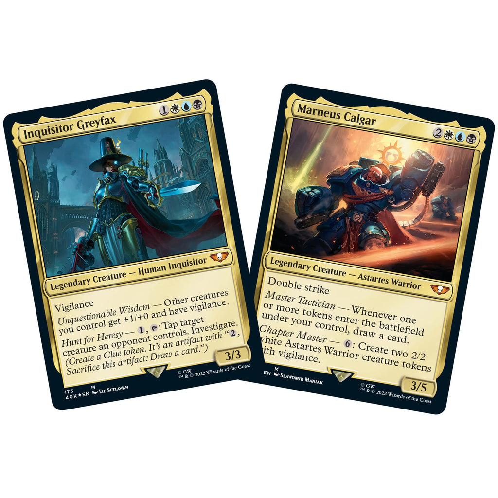 Magic: The Gathering Universes Beyond: Warhammer 40,000 Commander Deck – Forces of the Imperium - 4