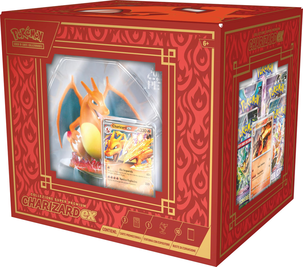 Pokémon TCG: Charizard-ex Super Premium Collection (Three Holographic Promo Cards, One Card Display Figure and 10 Expansion Envelopes) - 6