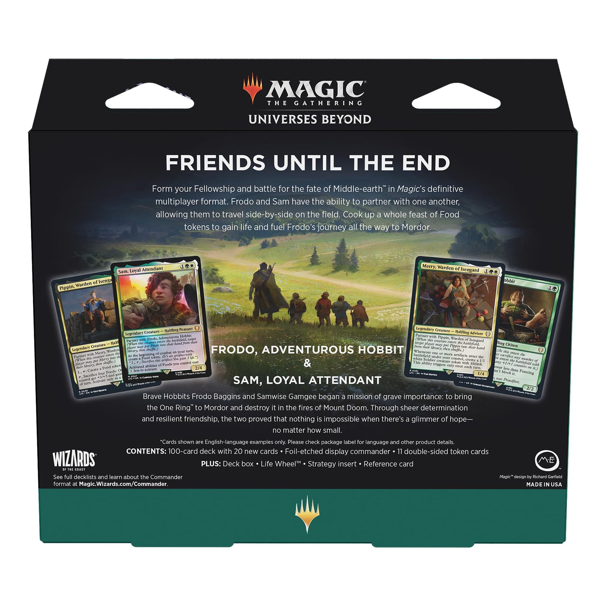Magic The Gathering The Lord of The Rings: Tales of Middle-Earth Commander Deck 2 + Collector Booster Sample Pack - 3