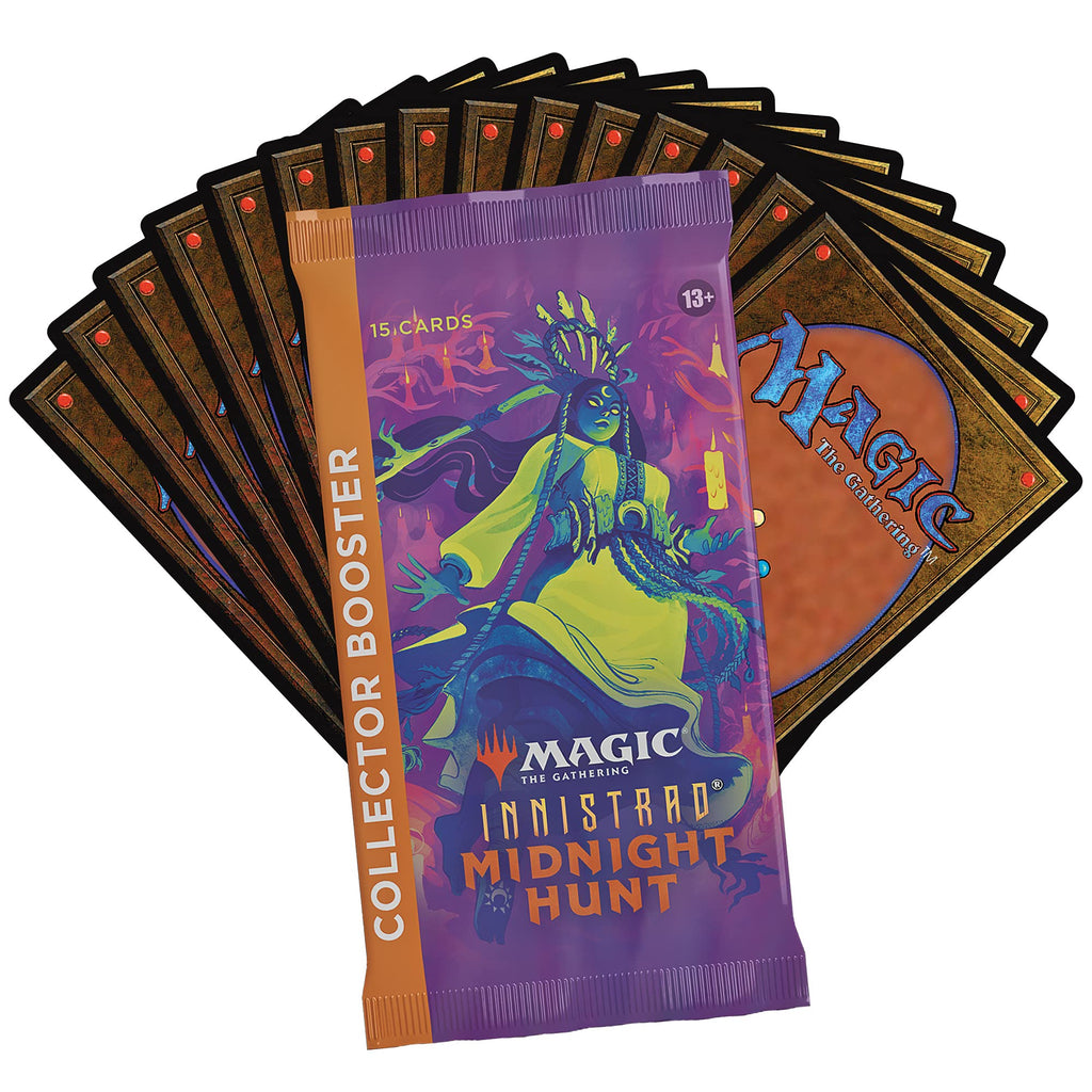 Magic: The Gathering Innistrad: Midnight Hunt Collector Booster | 15 Magic Cards - 4