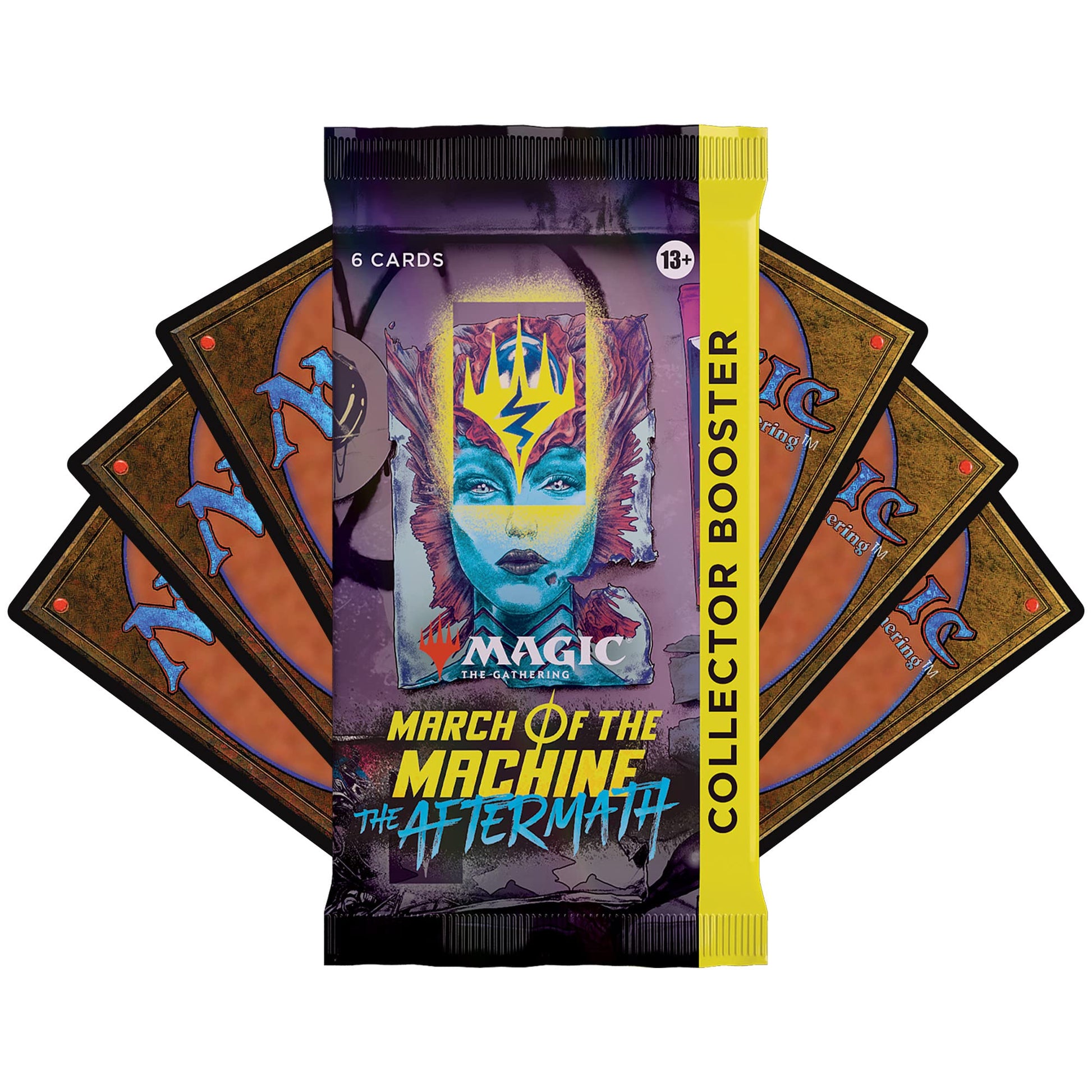 Magic: The Gathering March of the Machine: The Aftermath Collector Booster | 6 Magic Cards - 5