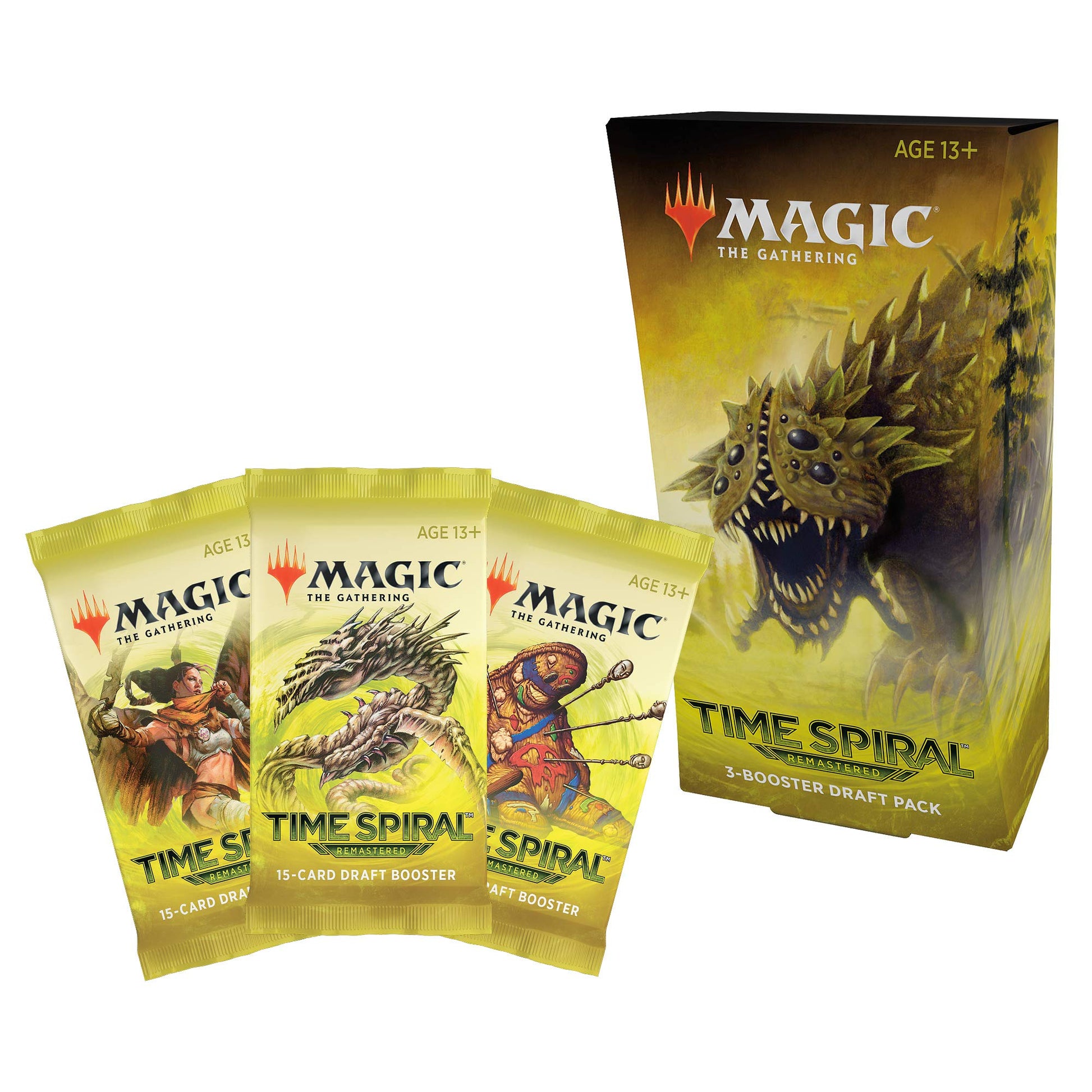 Magic: The Gathering Time Spiral Remastered 3-Booster Draft Pack (45 Magic Cards) - 2