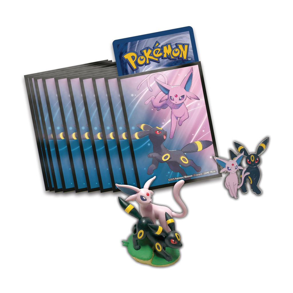 Pokémon : Premium Collection with Scarlet & Purple Figure - Prismatic Evolution of The Pokémon TCG (2 Textured Glossy Promo Cards, 11 Boosters) - 6